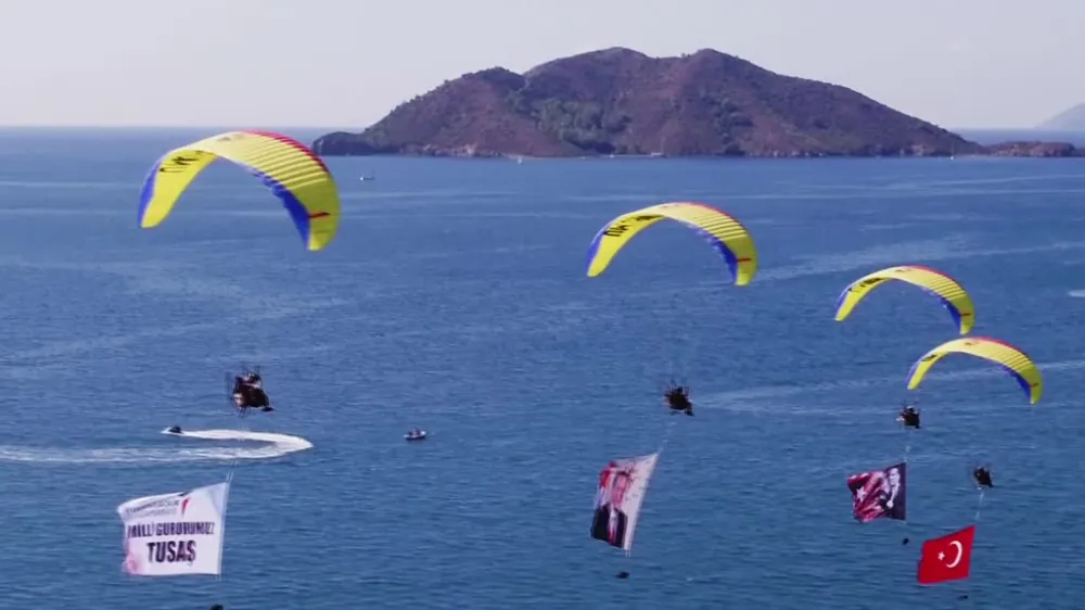 THK paramotor ekibi Fethiye