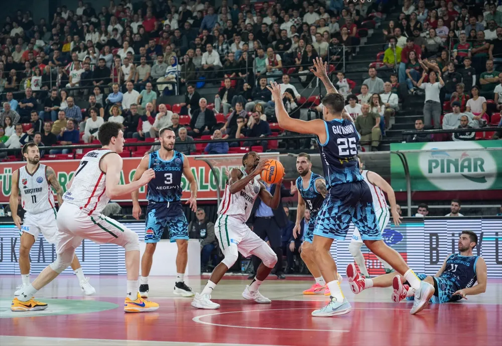 Karşıyaka Yunan Rakibini Devirdi: 95-79’luk Farklı Galibiyet!