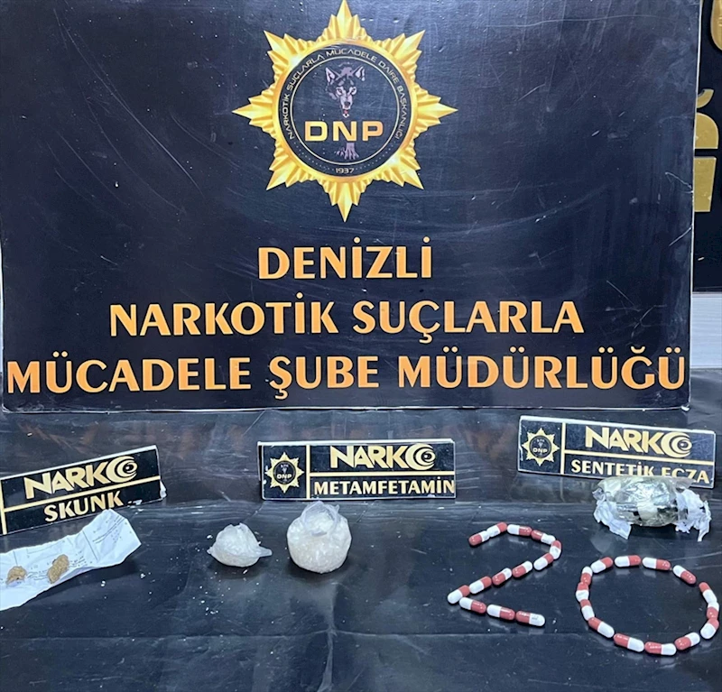 Denizli’de Uyuşturucu Operasyonu: 3 Şüpheli Tutuklandı