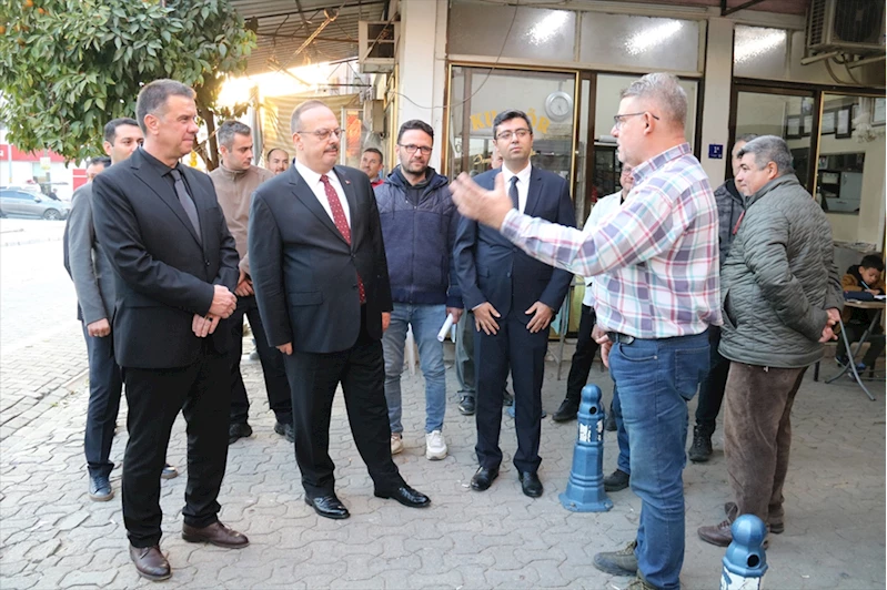 Aydın Valisi Canbolat, Yenipazar’da vatandaşlarla bir araya geldi