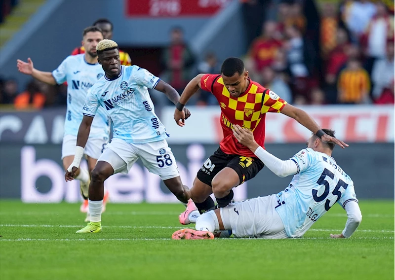 Göztepe, İlk Yarıda Adana Demirspor Karşısında Üstün