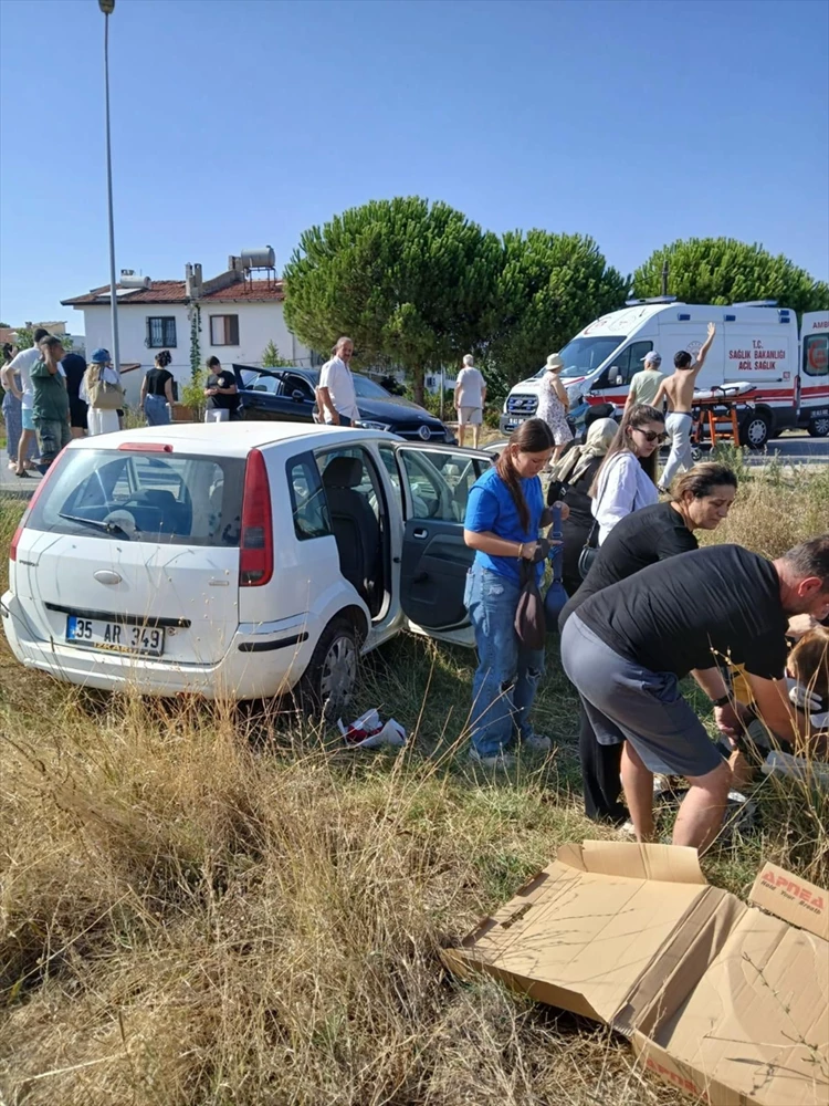 Balıkesir’de trafik kazası: 2 yaralı