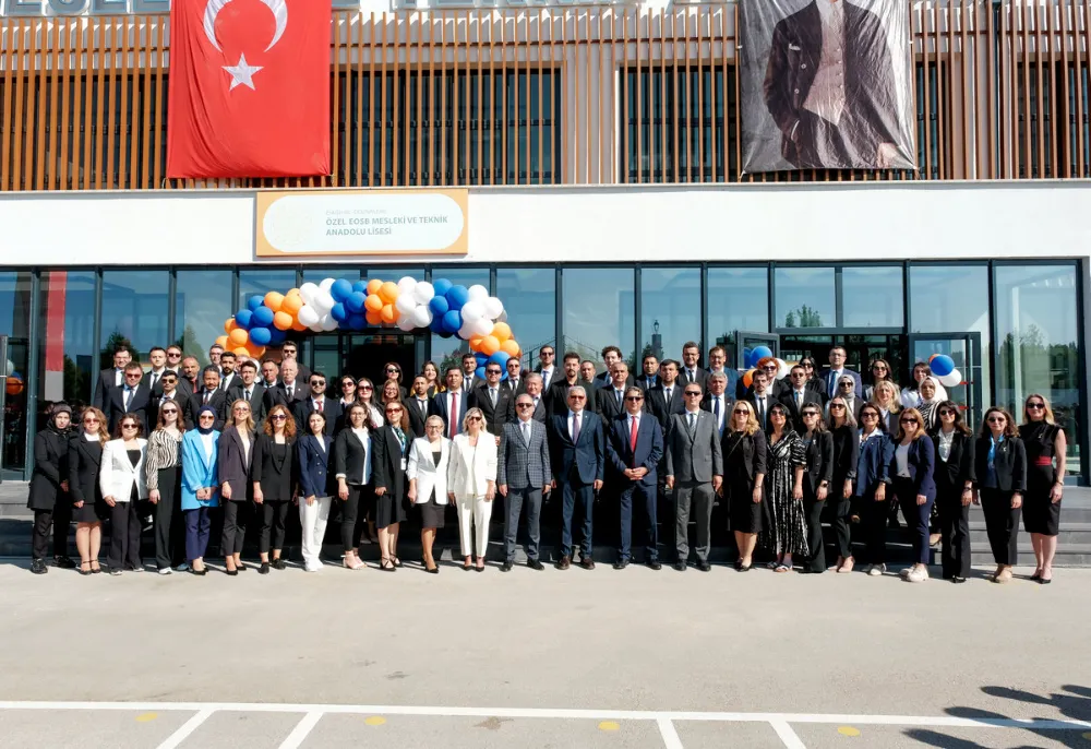 Özel EOSB Mesleki ve Teknik Anadolu Lisesi’nde tören düzenlendi