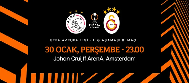   Galatasaray, Ajax Deplasmanında Kritik Maça Çıkıyor