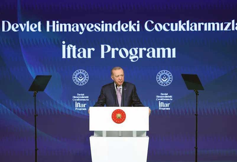 Cumhurbaşkanı Erdoğan, Devlet Himayesindeki Çocuklarla İftar Yaptı