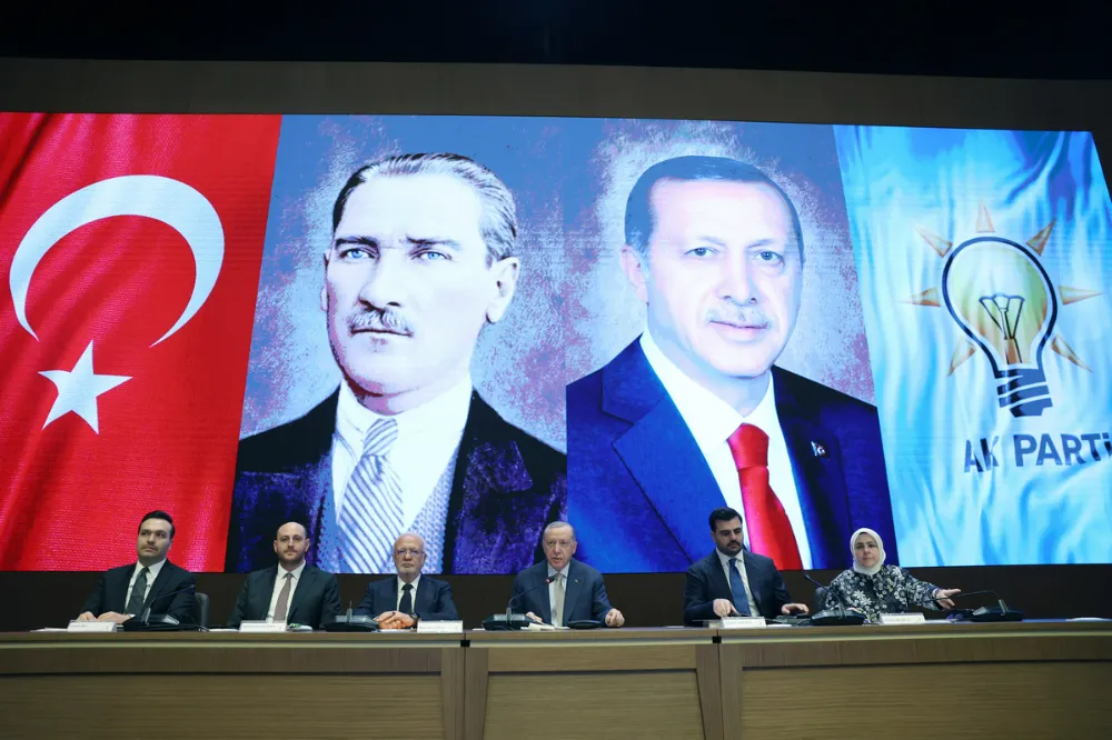 AK Parti MKYK, Cumhurbaşkanı Erdoğan Başkanlığında Toplandı